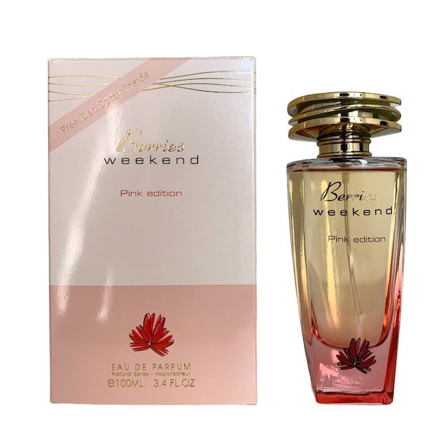 Berries Weekend Pink Edition 100ml EDP with Deo Spray Shop Today