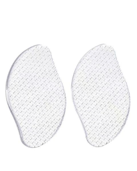 2 Piece Transparent Nano Glass Foot Grinder &amp; Polishing Tool Dead Skin Callus