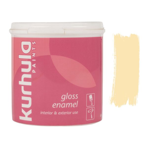 Gloss Enamel Paint - Interior &amp; Exterior High-Shine Wall Coating
