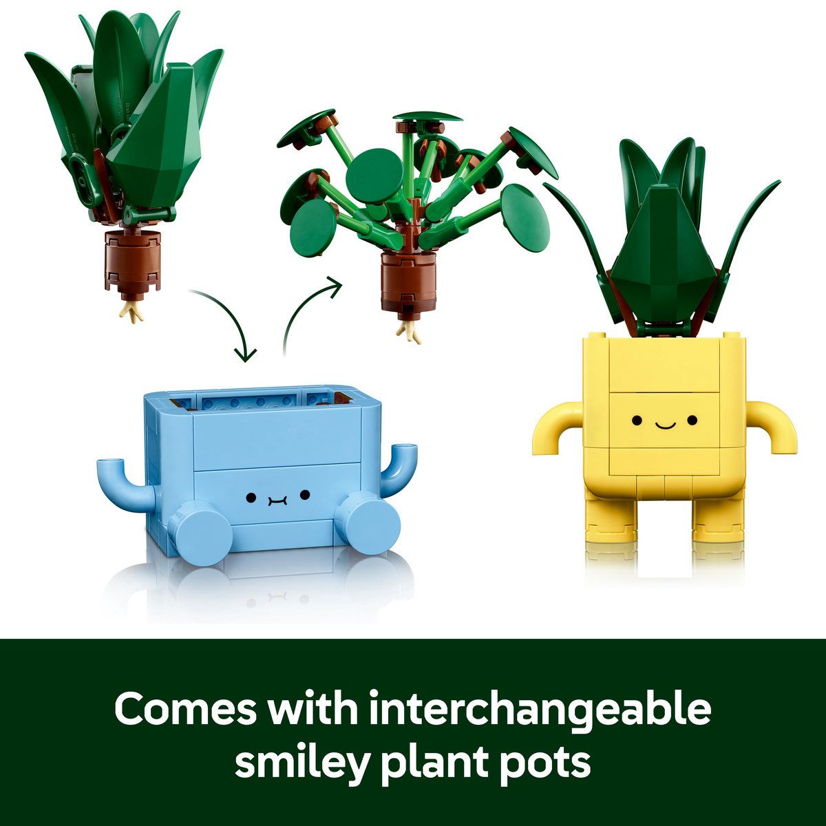 LEGO® Botanicals Happy Plants Shelf Decor 10349 | Shop Today. Get