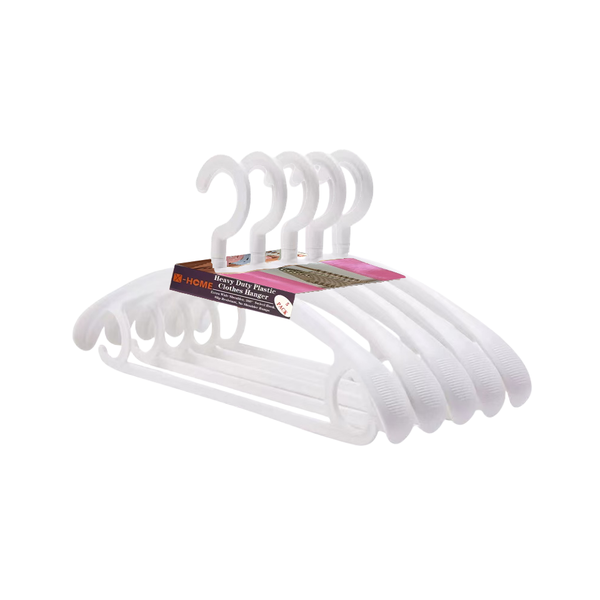 X-HOME Clothes Hanger - Non-Slip Grip Swivel Head Wide End Heavy Dut