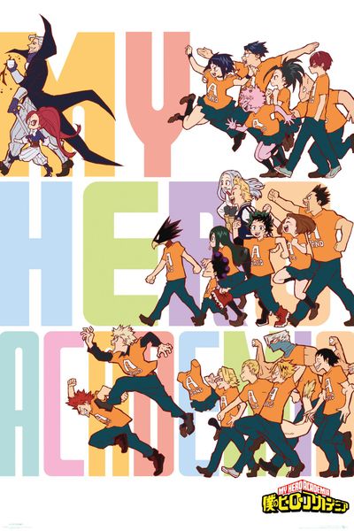 My Hero Academia - S4 Key Art 3 Poster