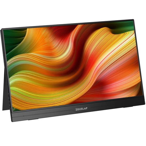 ZEUSLAP 15.6-inch Portable IPS Monitor Full HD 1080P Travel/Gaming Display