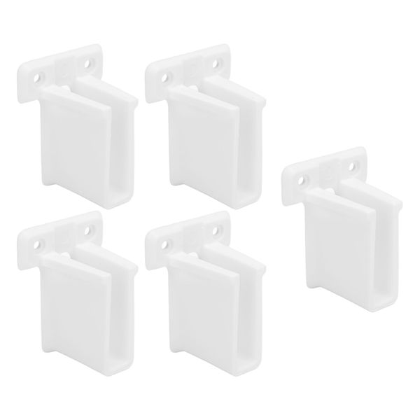 Wire Shelf End Brackets Heavy Duty ABS Plastic for Cabinets