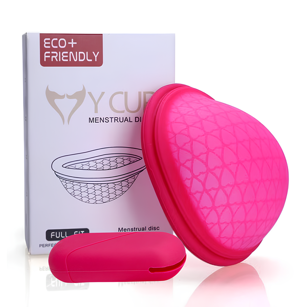 MY Cup Menstrual Disc -Premium Reusable Period Disc with Travel Case