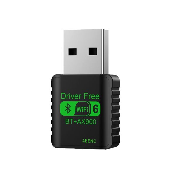 Wi-Fi Receiver WiFi 6 USB Network Adapter Wireless Dual-Band Adapter