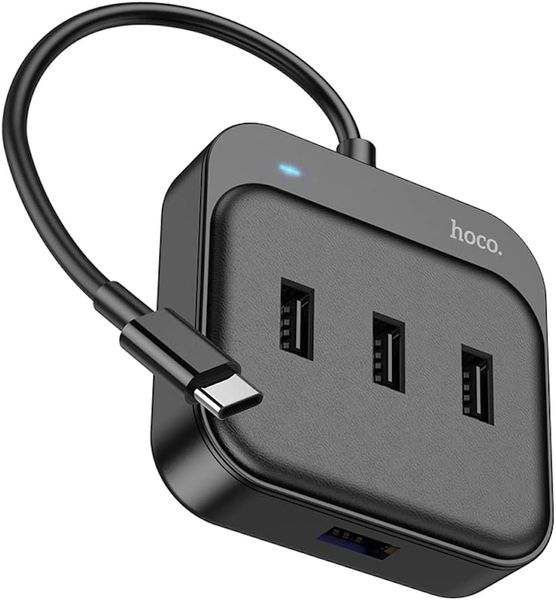 Delicate Durable Hoco Usb Hub Converter Perfect Companion For Office