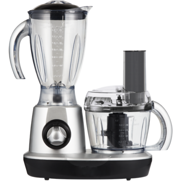 2-In-1 Food Processor &amp; Blender 500W - 1.5L Jug, Stainless Steel Blades
