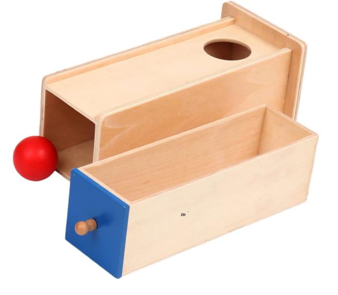 Wooden Ball Box