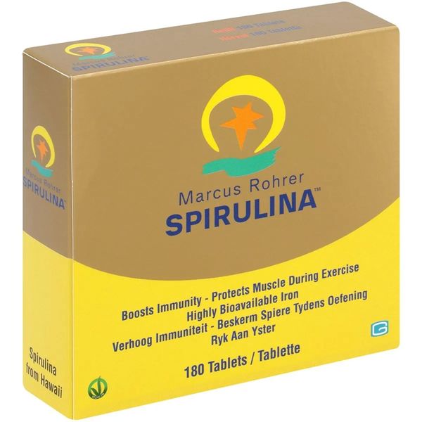 Spirulina By Marcus Rohrer Refill Pack - 180's