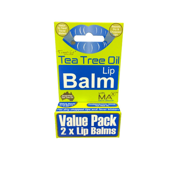 Treet-It Tea Tree Lip Balm 2 X 5ml Reitzer