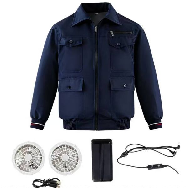Air Cooling Clothes - 20000mAh Large Capacity Cooling Jacket with Fan