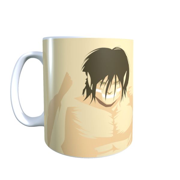 Eren Titan Minimal - Attack on Titan Coffee Mug