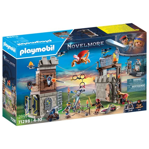 Playmobil Novelmore vs. Burnham Raiders: Tournament Arena (219 Pieces)