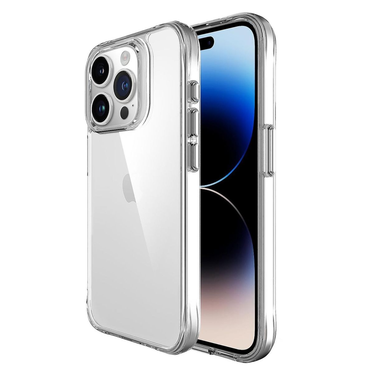 Transparent Shockproof Back Cover For Iphone 15 Pro 