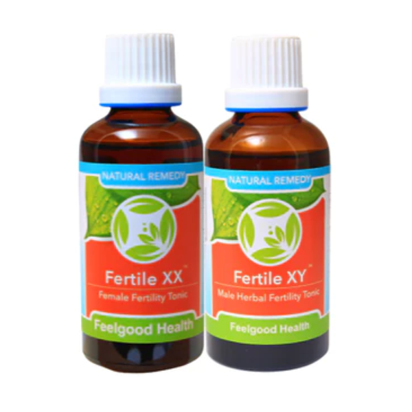 Feelgood Health - Fertile XX (50ml) + Fertile XY (50ml) - Combo