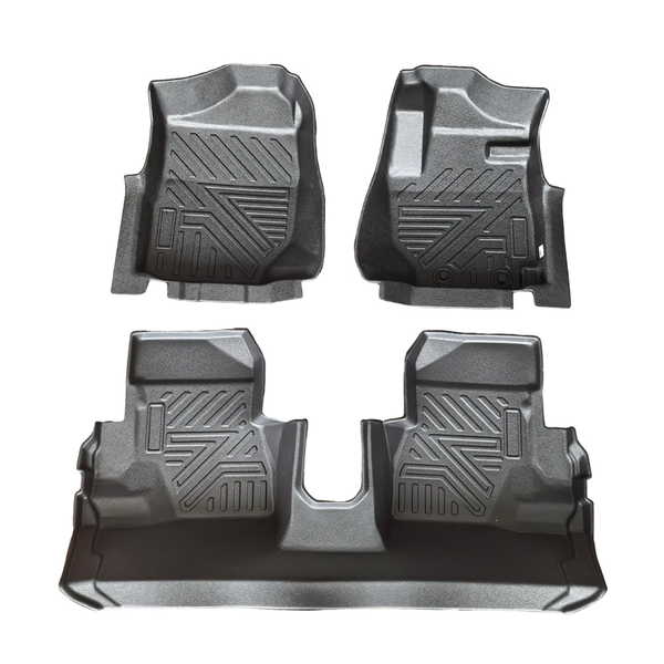 KR Front &amp; Rear Mat / Liner Set: 3 Door Suzuki Jimny - Automatic (2019-)