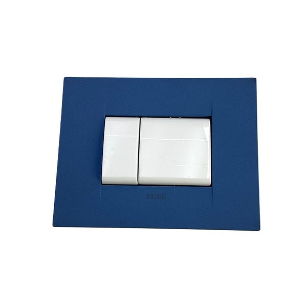 ACDC - Gewiss Sea Blue Chorus GEO 2 Lever 2-Way Switch 16A