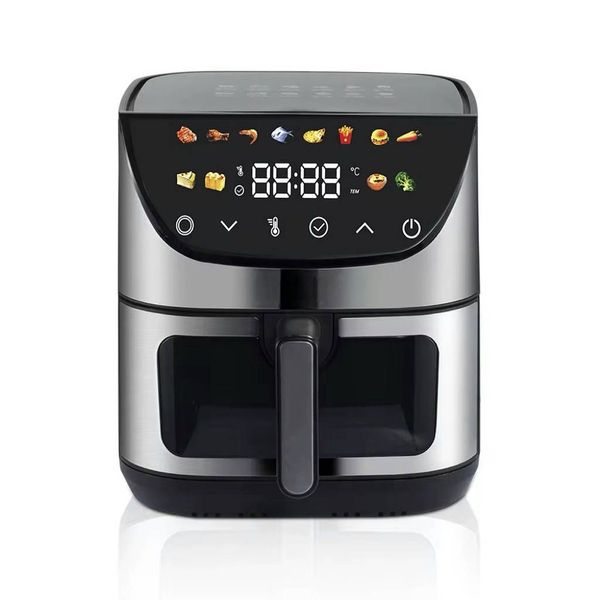 Smart Touch Air Fryer with Visual Window &amp; Oil Free