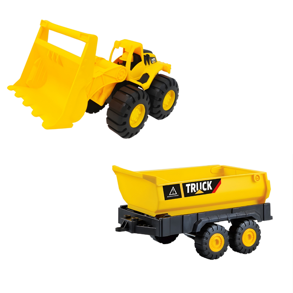Engineering Builder Truck Toy Set - Construction Toy for Kids