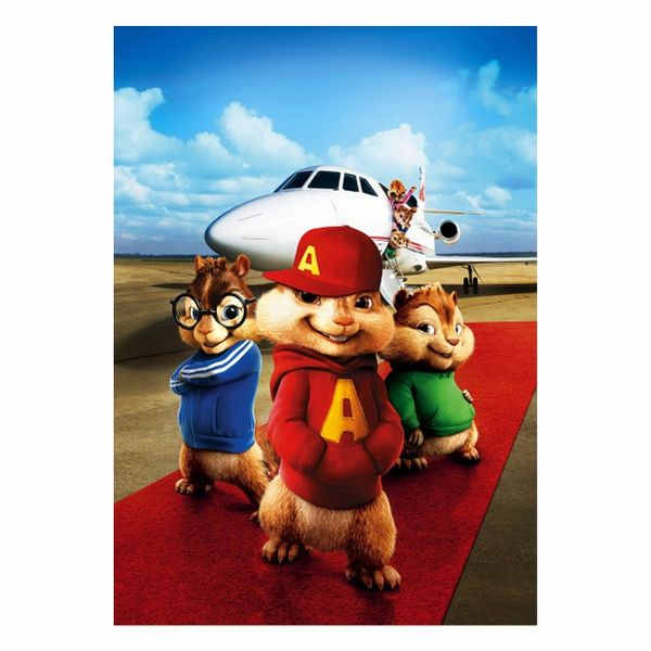 Alvin and the Chipmunks Private Jet - A1 Poster