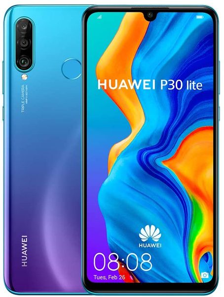 Huawei P30 Lite 2020 Dual SIM 128GB 6GB RAM - Peacock Blue