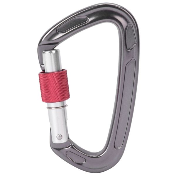 Gray 7075 Aviation Aluminum Master Lock Carabiner
