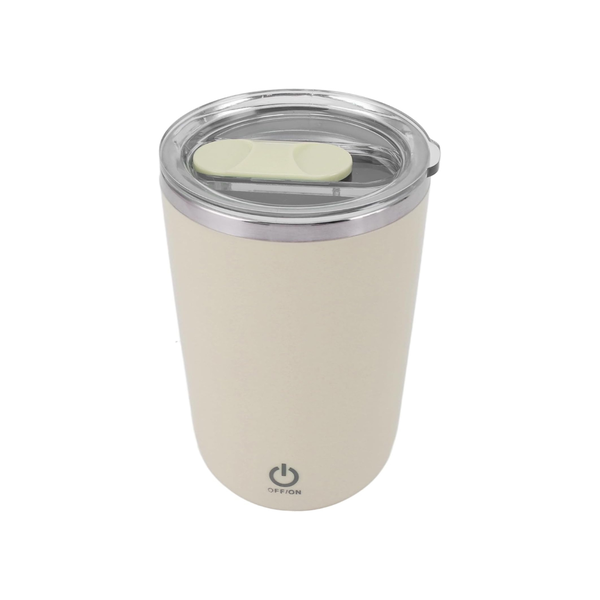 Self-Stirring Mug - Automatic Stainless Steel Stirring Cup with Lid