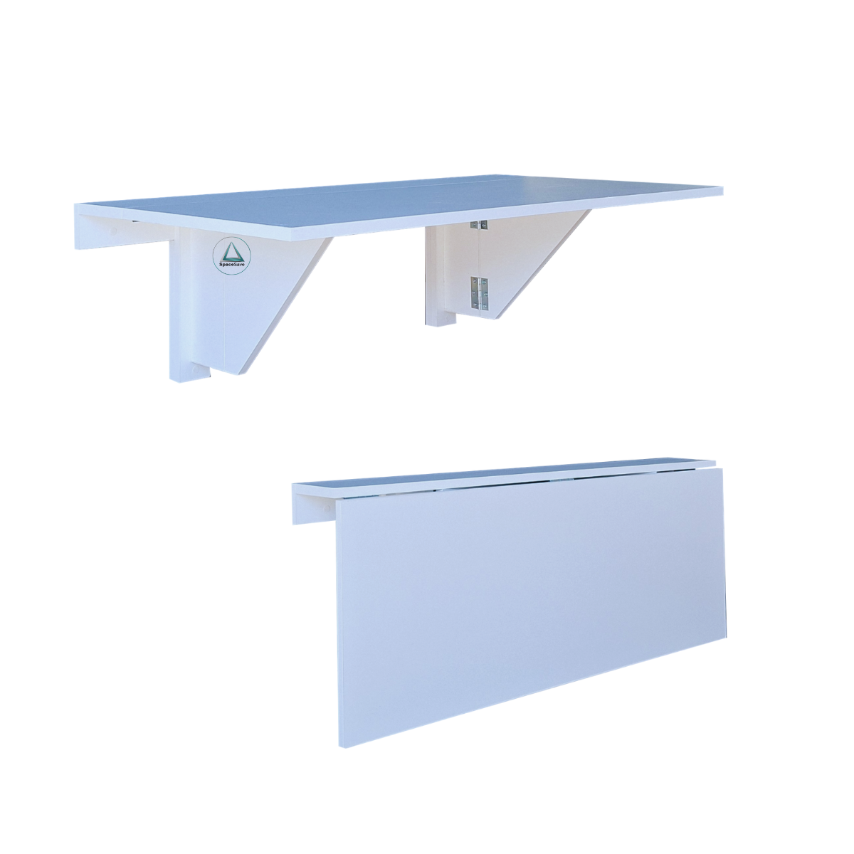 Smartfold Wall-Mounted Drop Leaf Table 100x53cm