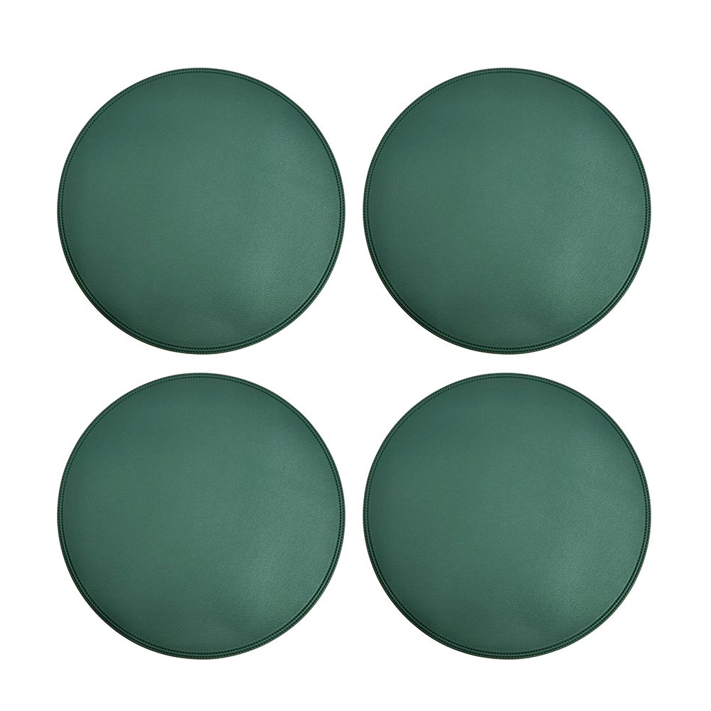 Chenshia Premium EcoFriendly Faux Leather Placemats Set of 4 Shop Today. Get it Tomorrow
