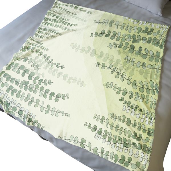 River Leaves Light Weight Fleece Blanket