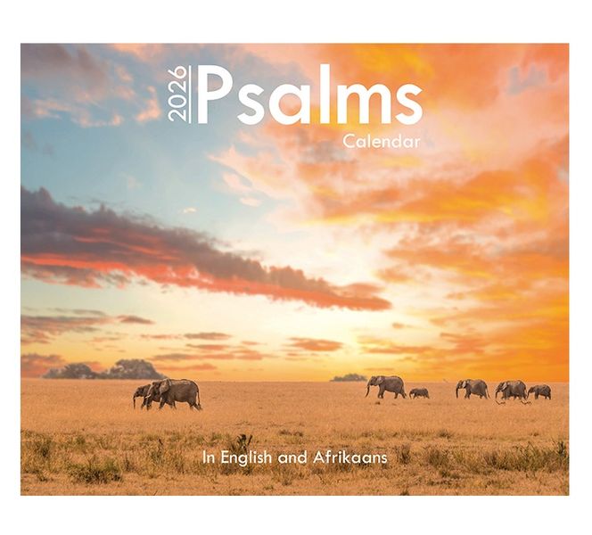 Psalms - A4 Wall Calendar 2026