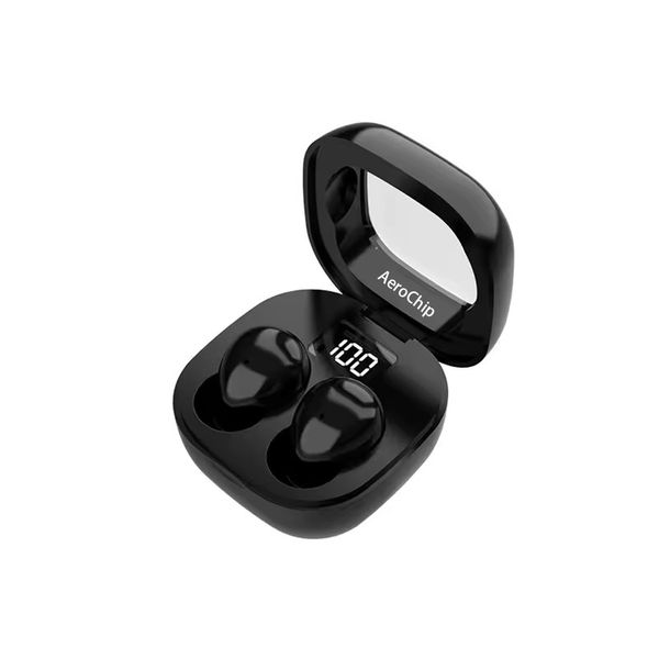 Waterproof Ear Buds Invisible Mini Wireless Earbuds , Dual Noise Cancell