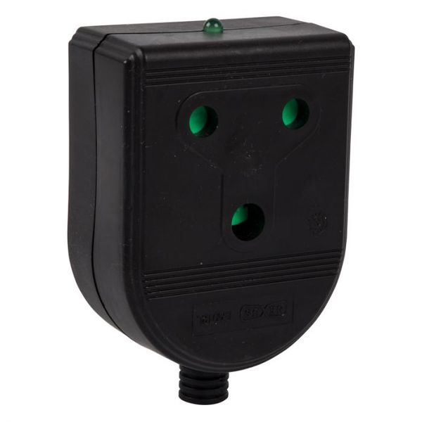Nexus - Janus Coupler Dbl Pvc 16A Black Pp - 6 Pack