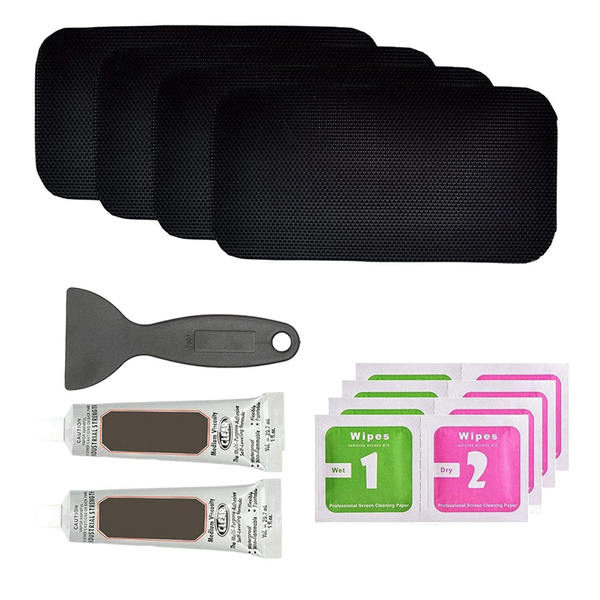 Trampoline Patch Repair Kit Rectangular Patches, Repairing Tools