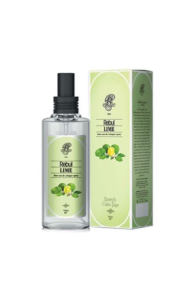 Rebul Lime Eau de Cologne Spray Glass Bottle - 100ml