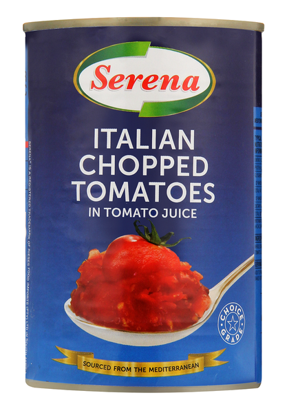 Serena - Chopped Tomatoes 24 x 400g