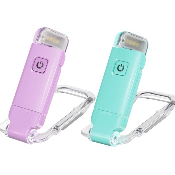 Rechargeable Book Light, Clip On LED Reading Lights for Kids Reading in Bed
