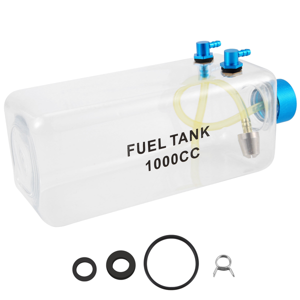 Fuel Tank Petrol Transparent Plastic Bottle 1000Cc Cnc