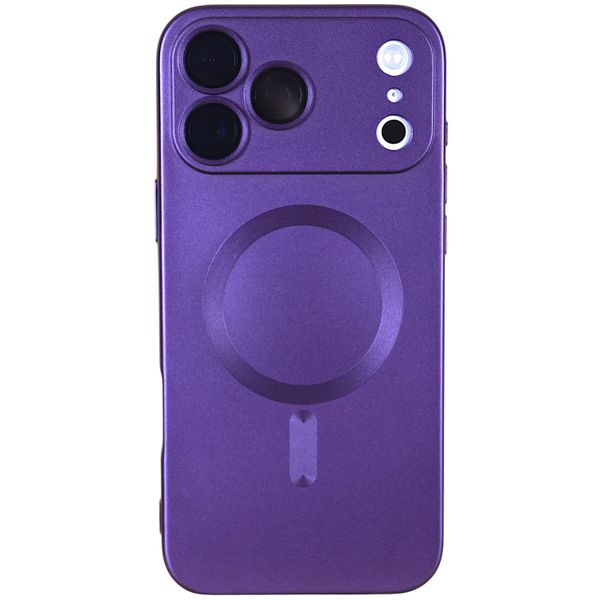 Metallic Magnetic Phone Case - Compatible with iPhone 17 - Purple