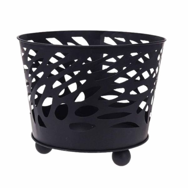 Round Metal Fire Bowl - Design 1