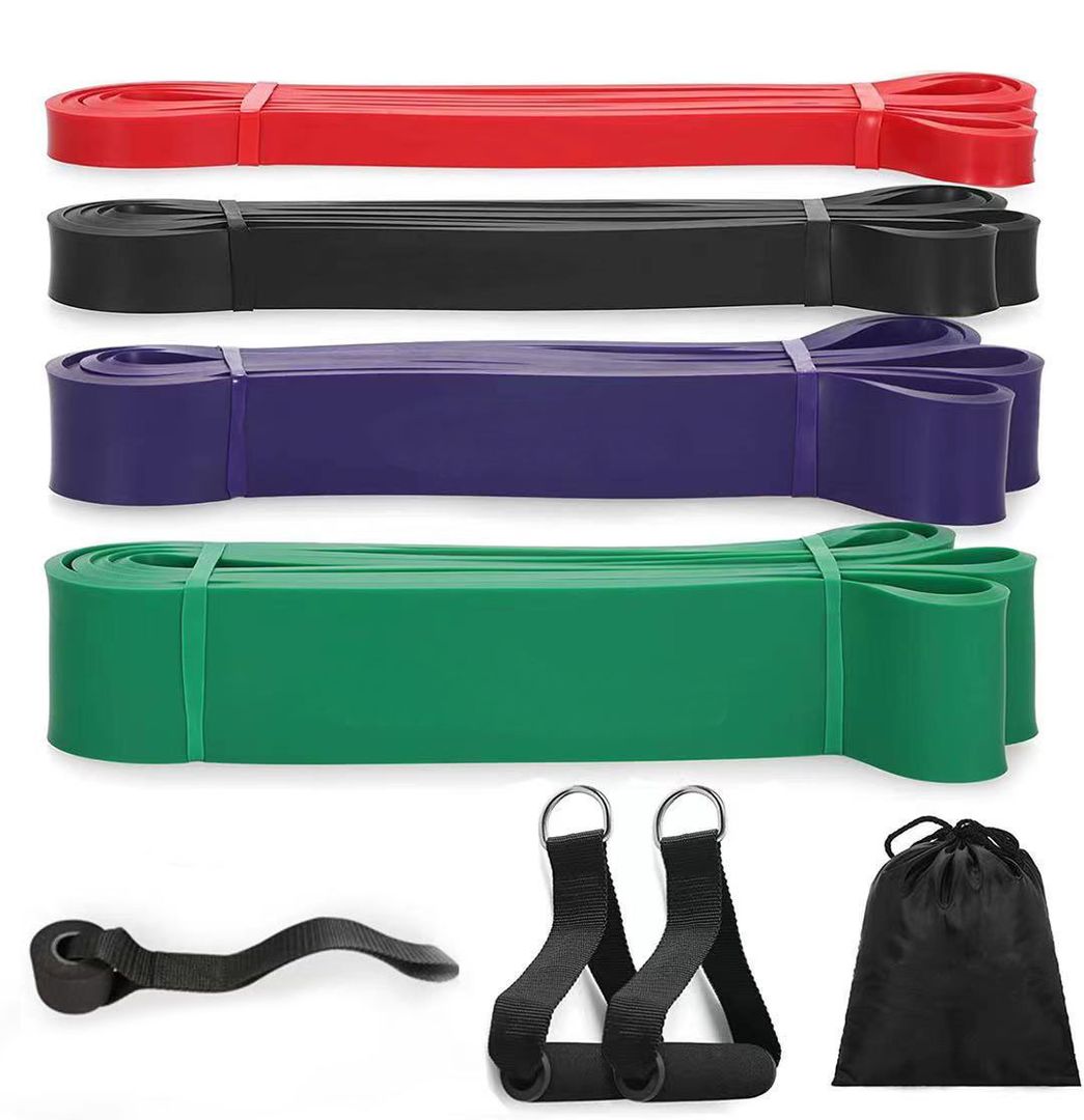 Resistance Bands Exercise Elastic Natural Latex Workout Strength Bands 