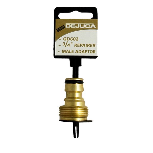 Dejuca - Brass Tap Adaptor Male - 20mm - 4 Pack