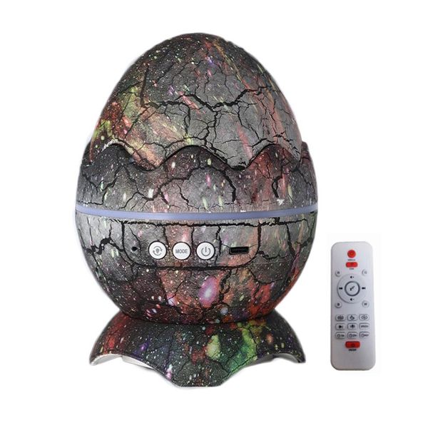 Rev-Up - Dinosaur Egg Starry Sky Projector with Bluetooth Speaker