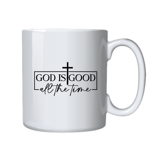God is Good Time Christian Theme Birthday Christmas Gift Mug Cup-402