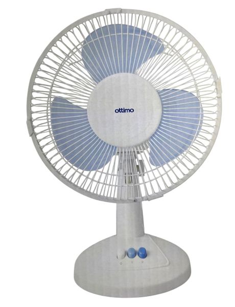 Ottimo Summer 23cm Desk Fan Low Noise 2 Speed 30W