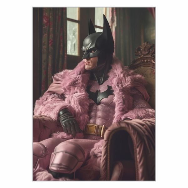 Batman Pink Poster - A1