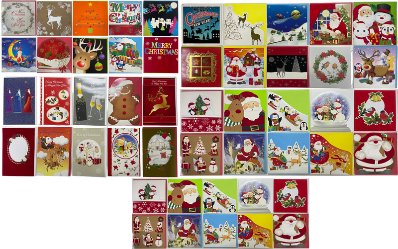 Premium Christmas Cards - Pack of 50