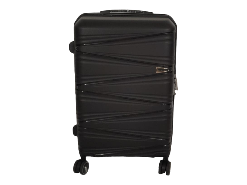 Smte- Acesa Hard Shell Elite UBN Suitcase 1 Piece - Black
