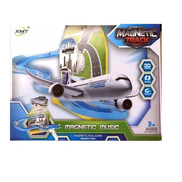 Airplane Magnetic Plane Track Set